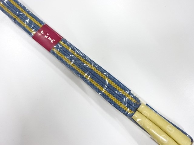 未使用品　正絹　手組帯締め